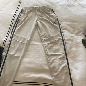 Adidas tapered zippered sweatpants